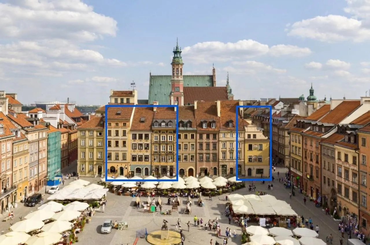 アパートホテル Luxury Apartments Mondrian Market Square III ワルシャワ